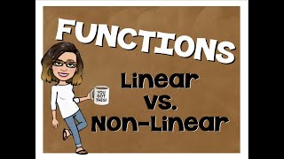 Linear vs Nonlinear Functions