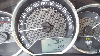 Toyota Corolla 1.6  0-100 km/h acceleration