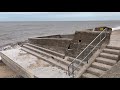 gun emplacement at fleetwood seafront opp rossall school