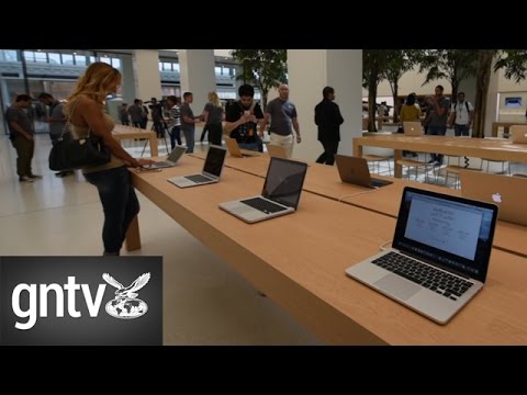 Inside new Apple Store in Dubai Inside new Apple Store in Dubai
