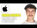 How to Enable/Disable Reply With Message on Lock Screen in iPhone (2026 Guide)
