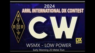 ARRL DX CW 2024 W5MX LP 20mtr