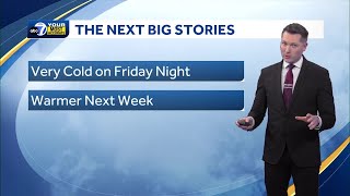 Forecast: Another chilly night with isolated showers