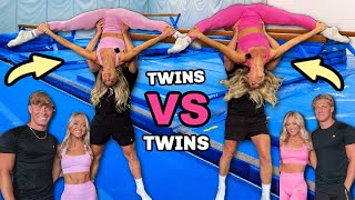 WHO'S STRONGER? Younger Twins vs Older Twins PARTNER LIFT CHALLENGE