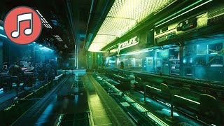 Night City Ambiente: Afterlife Playlist [Cyberpunk 2077 - 4K]