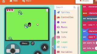 MakeCode Arcade Tutorial 7: Using Variables for difficulty