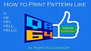 How To Print Pattern in QBasic? Get Tips Here !!! Episode 2