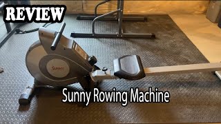 Sunny Health & Fitness Magnetic Rowing Machine Rower Review - Pros, Cons, and Secret Tip!