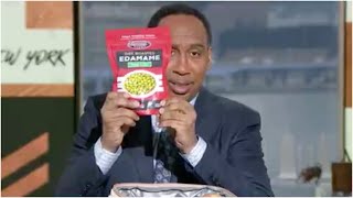 WHAT’S IN THE LUNCH BOX?! Stephen A. reveals Molly’s lunch choices 😆 | First Take