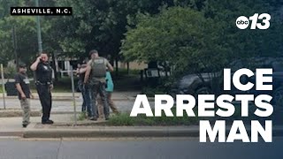 ICE arrests man outside Buncombe County Courthouse