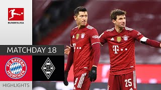 FC Bayern München - Borussia M'gladbach 1-2 | Highlights | Matchday 18 – Bundesliga 2021/22