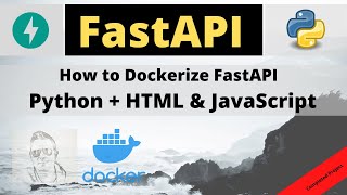 How to Dockerize FastAPI | Complete MVP | Python + HTML & JavaScript