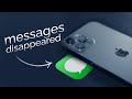Why Did My Messages Disappear on iPhone? (explained)