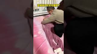 爸爸带娃不靠谱，这下看你怎么蹬被子！#Cute baby#Cute#呆萌小米宝#搞笑