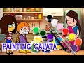 painting galata / #achucartoonkannada #achucomedy