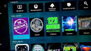 How to install the new "Resistance" video add on for Kodi