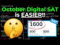 October Digital SAT Will Be EASIER... Here's Why