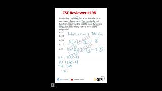 Civil Service Exam Reviewer #198