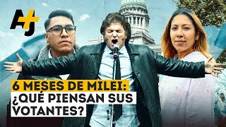 Votantes de Milei: ¿Arrepentidos o satisfechos? | @ajplusespanol