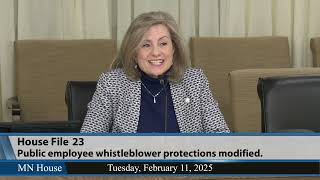 House Committee OKs bill to strengthen whistleblower protections for reporting waste, fraud 2/11/25