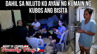 ANG REAKSYON NG BISITA NAMIN LEBANESE NATIKMAN ANG NILUTO KO PINOY FOOD