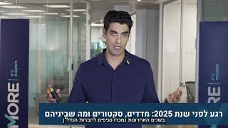 רגע לפני שנת 2025: מדדים, סקטורים ומה שביניהם