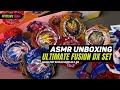 Unboxing TWO Ultimate Fusion DX Set! Double the Power! Satisfying Beyblade ASMR!