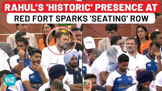 LoP Seat At Red Fort Demoted? Rahul Gandhi’s Historic Presence Sparks Row, Govt Clarifies | Report