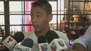 Ernesto, el niño salvadoreño que habló con el Papa