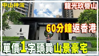 中山神灣 龍光玖譽山【大灣區置業】單價1字頭買山景豪宅 60分鐘就可以翻到香港 神灣高品質精裝樓盤