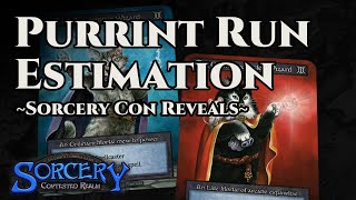 Sorcery TCG News - November 10th, 2024: Print Run Estimation