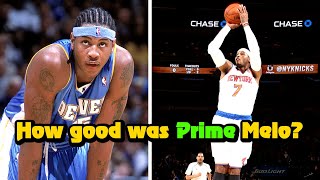 How Good Was PRIME Carmelo Anthony Actually?