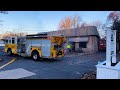 Pre Arrival Two Alarm Commercial Structure Fire Brick New Jersey 12/13/22