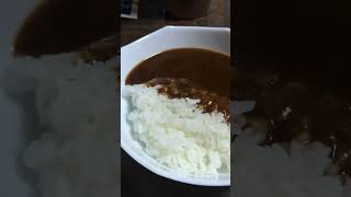 【夕食】今夜はカレーライス