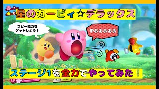 【星のカービィ☆】コピー能力を使いこなして全力プレイ！【ゲーム実況】