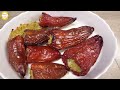 vegan stuffed dried peppers.