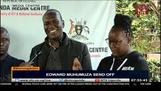 Edward Muhumuza send off