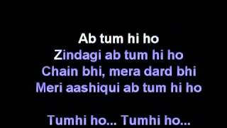Tum Hi Ho Karoke With Lyrics - Aashique 2 Hindi Movie ( With Out Vocal)