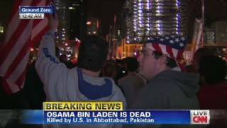 CNN: New Yorkers celebrate Osama bin Laden's death