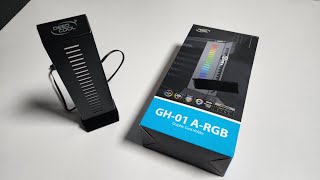 DeepCool GH-01 A-RGB GPU Holder Unboxing