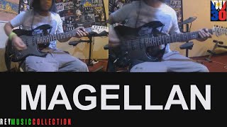 MAGELLAN AND MONTANYOSA GUITAR AND DRUMS COVER