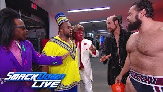 Rusev \u0026 Aiden English trash The New Day's Halloween candy: SmackDown LIVE, Oct. 31, 2017