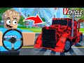 Driving the BOOST TRUCK With a STEERING WHEEL in Vehicle Legends!