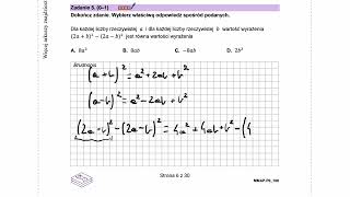 Matura matematyka 2024 poziom podstawowy zadanie 5