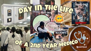 Day In Life Of A Medico (blood bank visit, movie, outing) l Study Vlog l AIIMS Kalyani l NEET l MBBS