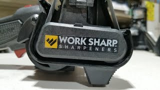 Knife Sharpening With The Work Sharp Knife & Tool Sharpener MK2
