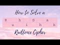 How to Solve a Railfence Cipher (Codebusters | Science Olympiad)