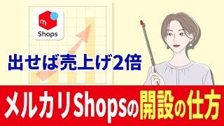 メルカリShops開設ガイド！やれば確実に売上あがります