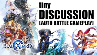 Blade XLord tiny Discussion (Auto Battle Gameplay)