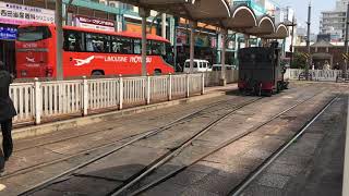 伊予鉄坊ちゃん列車ハイテンション車両入れ替え🎵😊